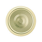 Gläserdeckel 66mm gold Button Twist-off, PVC-frei BLUESEAL