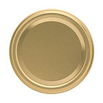 Gläserdeckel 82mm gold Twist-off