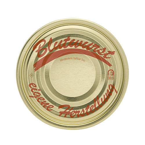 Dosendeckel 99mm Blutwurst