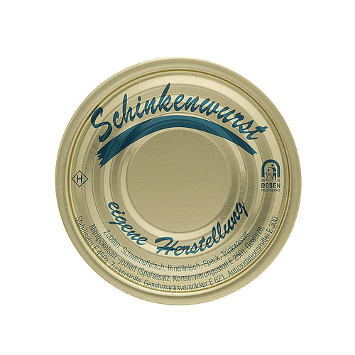 Dosendeckel 73mm Schinkenwurst