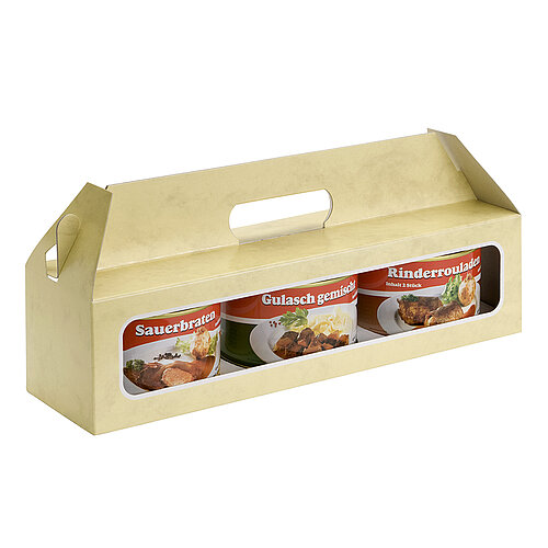 Geschenkkartons für 99 Dosen