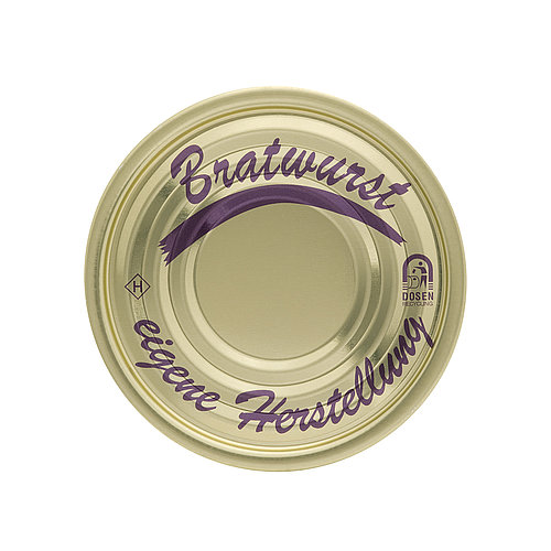 Dosendeckel 73mm Bratwurst