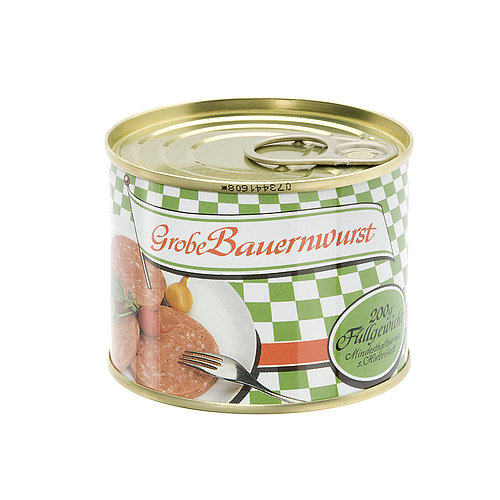 Wurstdose 73/58 Grobe Bauernwurst