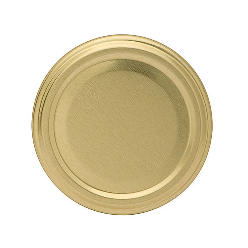 Gläserdeckel 63mm gold Twist-off