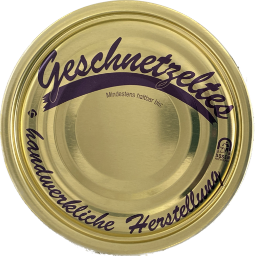 Dosendeckel 99mm Geschnetzeltes