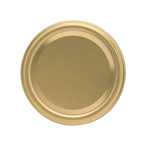 Gläserdeckel 70mm gold PVC-frei BLUESEAL