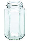 6-Kant Glas 280 ml Twist-off