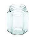 6-Kant Glas 116 ml Twist-off