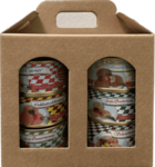 Geschenkkartons für 73 Dosen