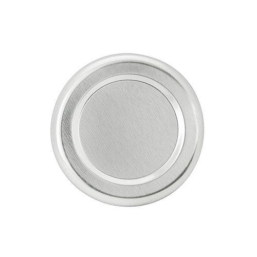 Gläserdeckel 48mm silber Twist-off