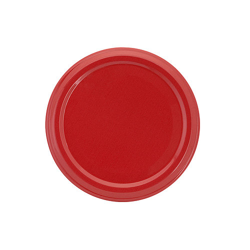 Gläserdeckel 66mm rot Twist-off