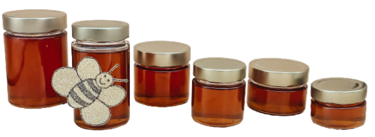 Cabilock Honiggläser 6-tlg. - 160ml Bärenflaschen Mit Weiter Öffnung Für Küche & Deko